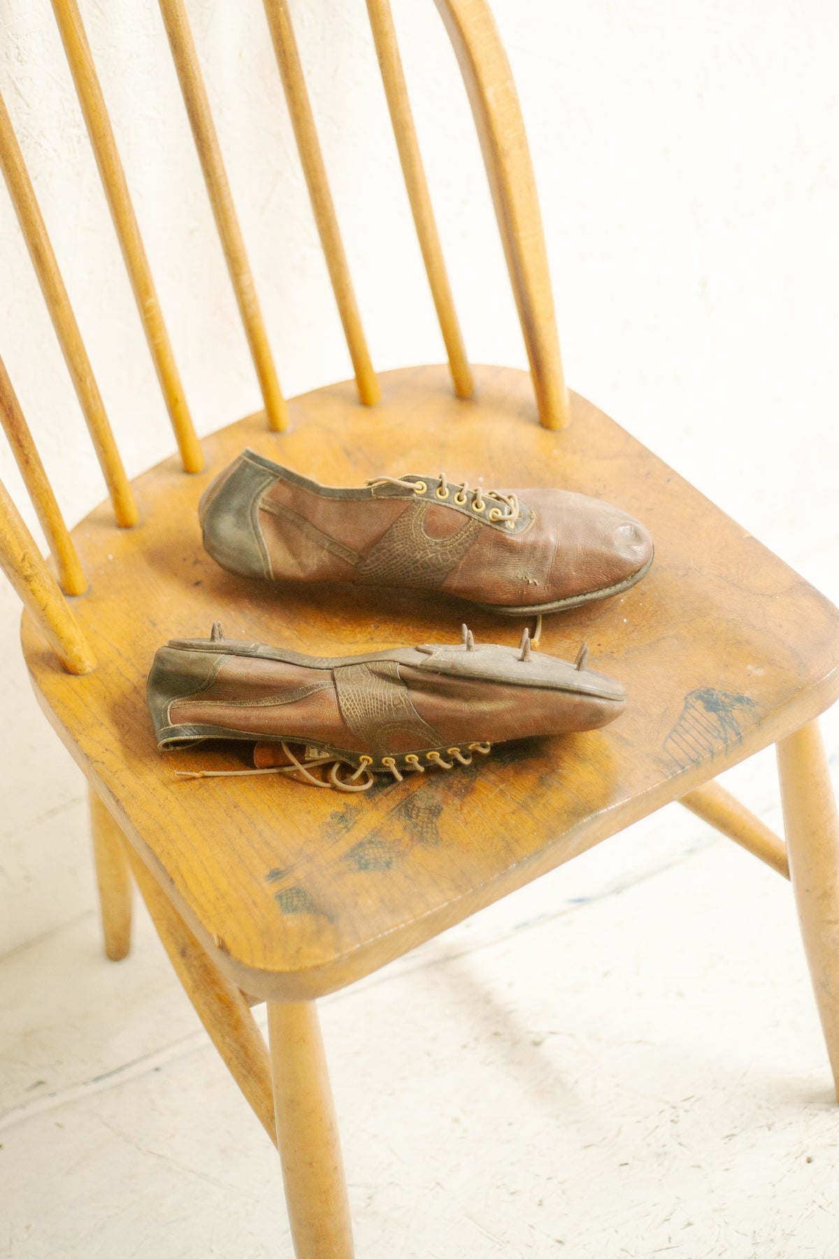 Rare 1930s Running Spiked Shoes