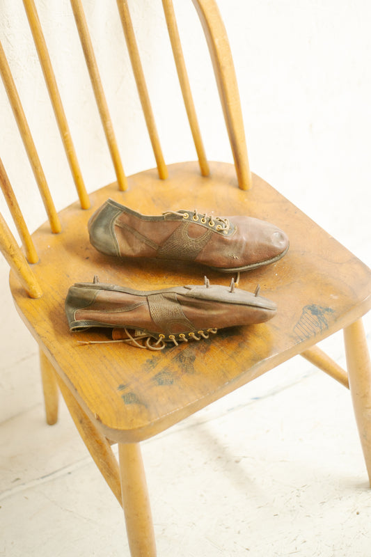 Rare 1930s Running Spiked Shoes