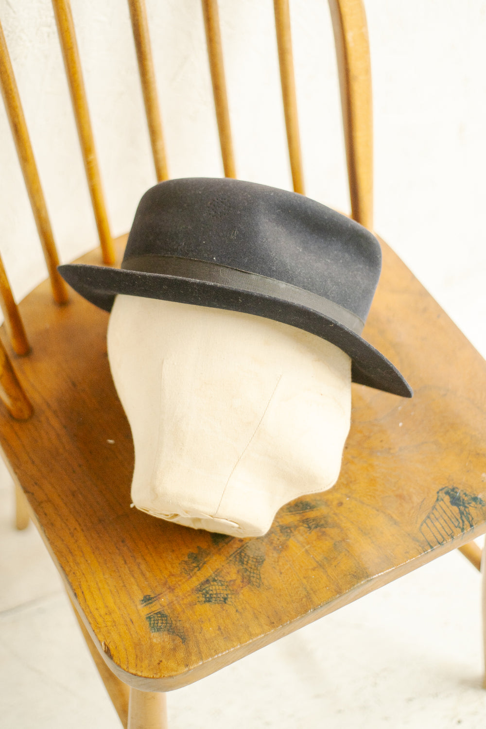 Rare Demob WW2 Trilby Hat Dated 1945