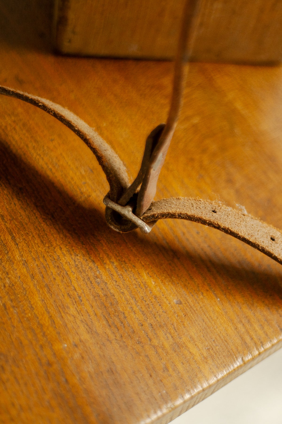 Rare 1920s 1930s Ammunition Wooden Box Bag With Leather Strap