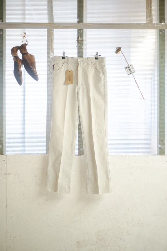 1990s Duck Cotton Straight Leg Trousers By FUS
