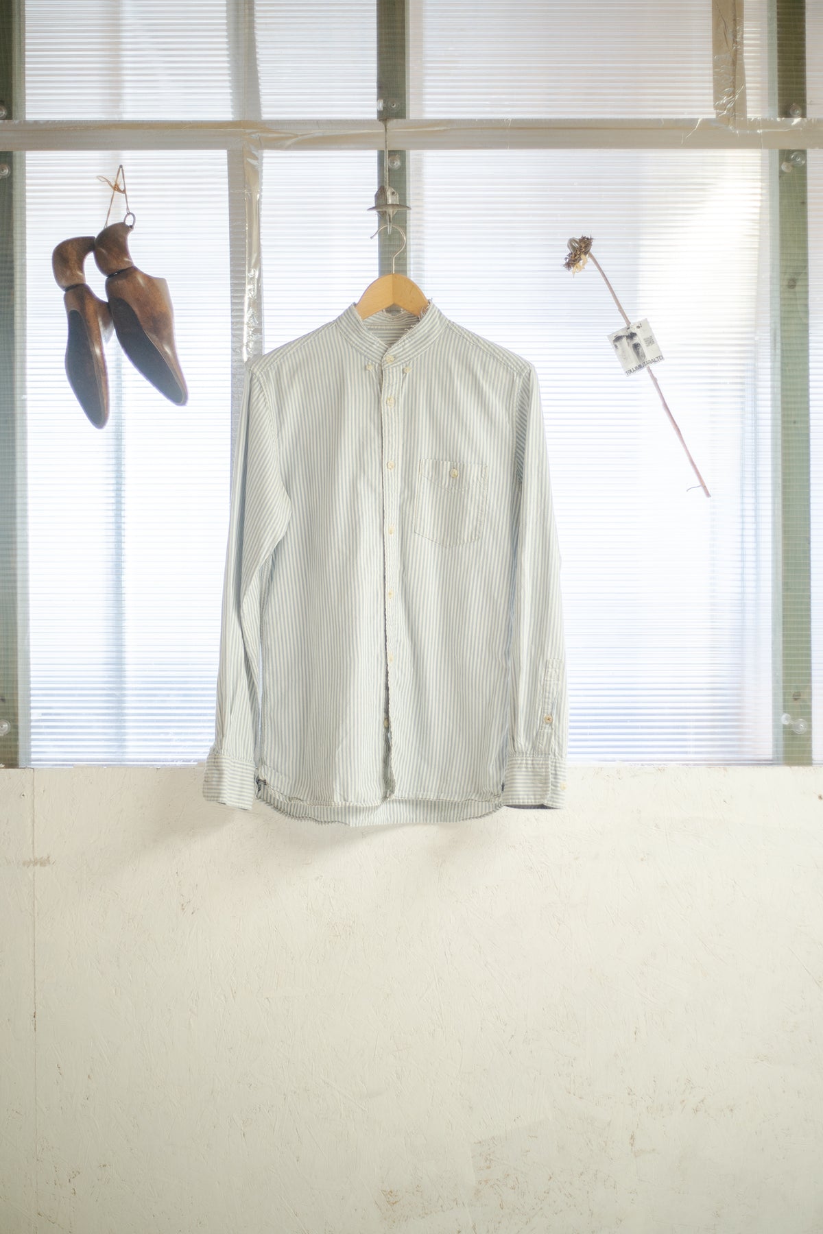 Thrashed Cotton Grandad Shirt