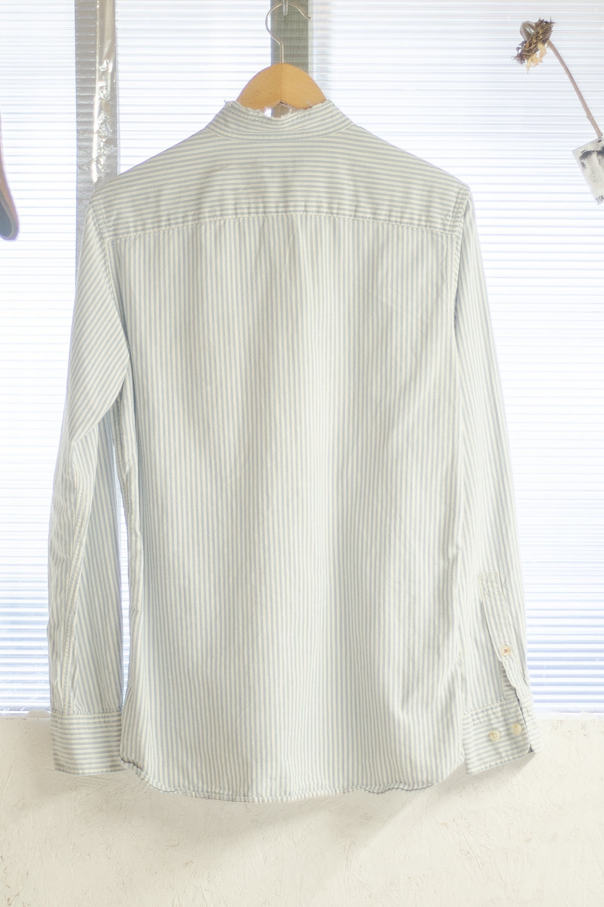 Thrashed Cotton Grandad Shirt