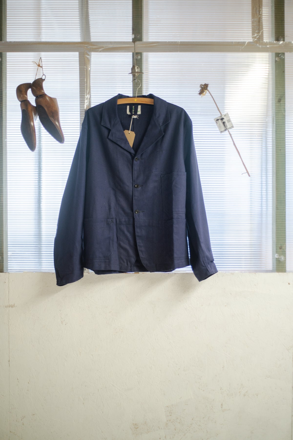 British 1960s Deadstock Workwear Cotton Drill Jacket