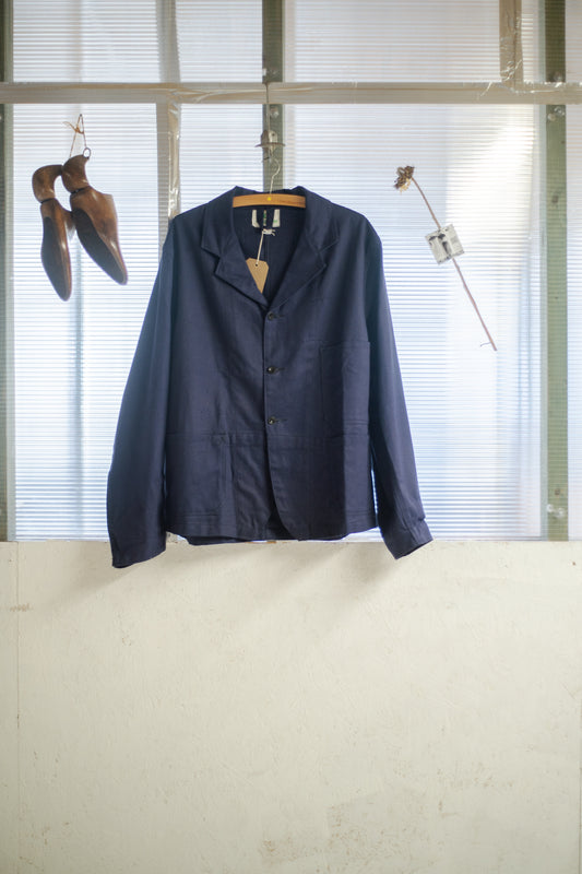 British 1960s Deadstock Workwear Cotton Drill Jacket