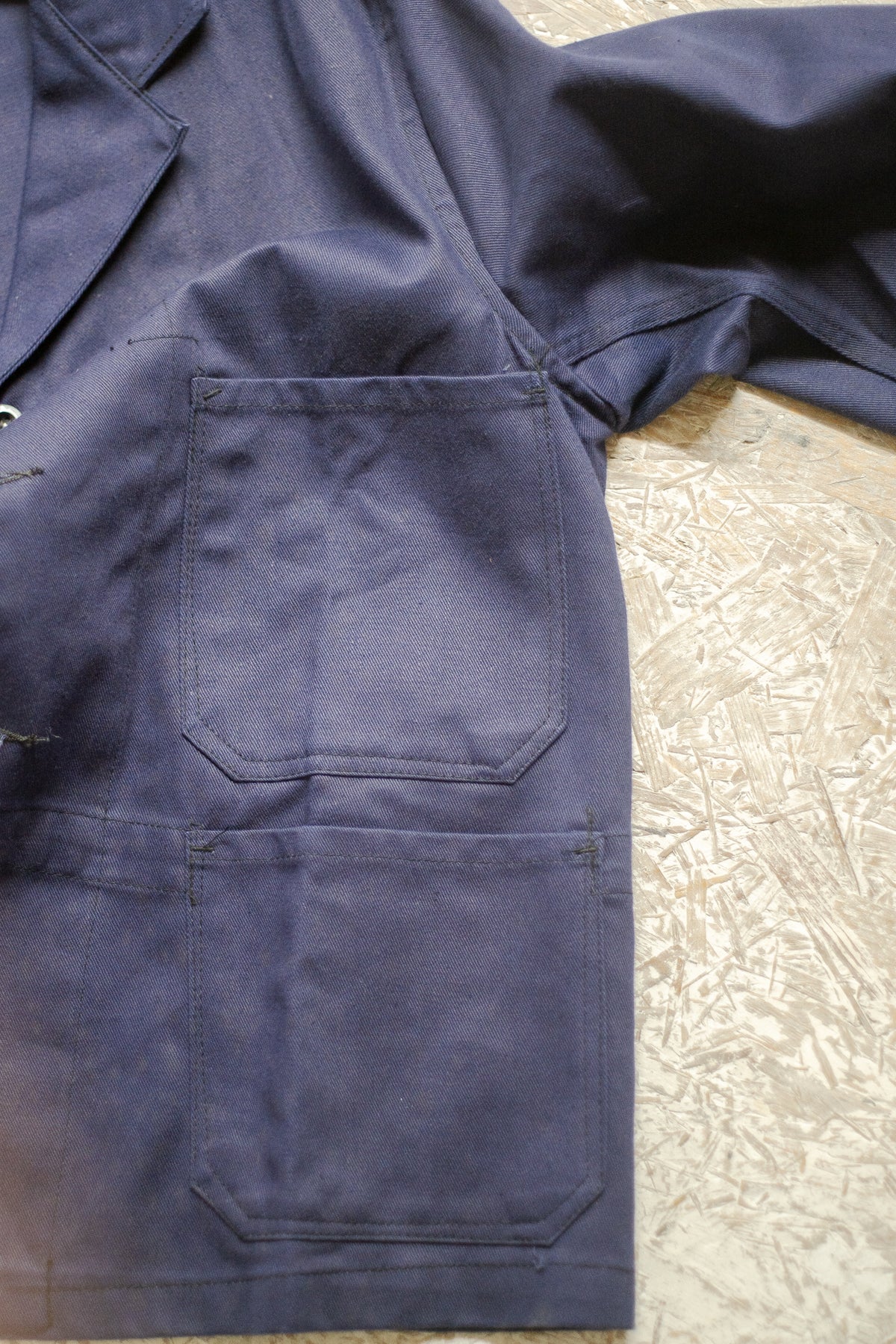 British 1960s Deadstock Workwear Cotton Drill Jacket