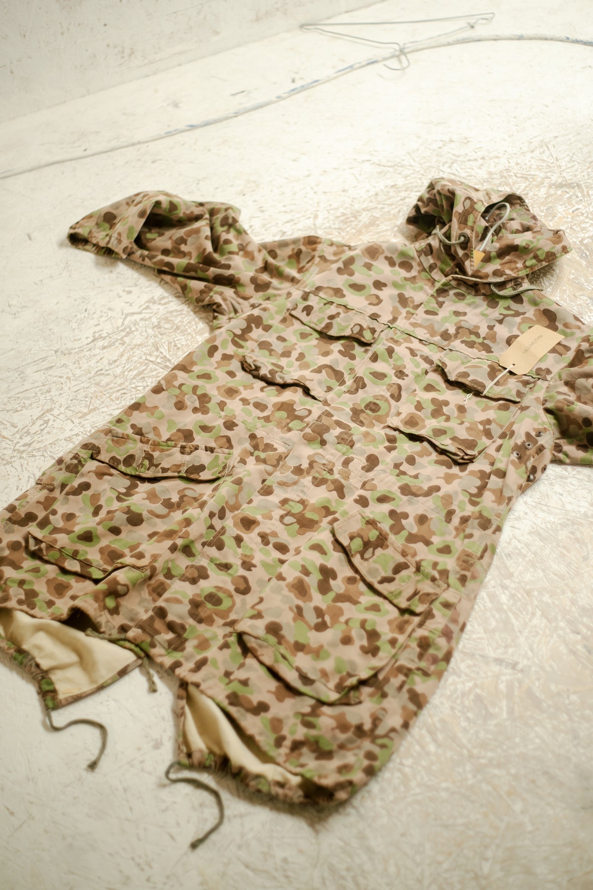 Dated 1962 Austrian Army K4 Peadot Camo Parka