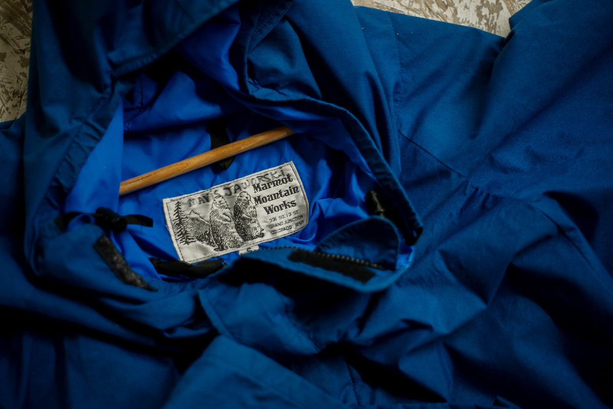 1970s Marmot Mountain Works Circle Yoke Seam Goretex Parka