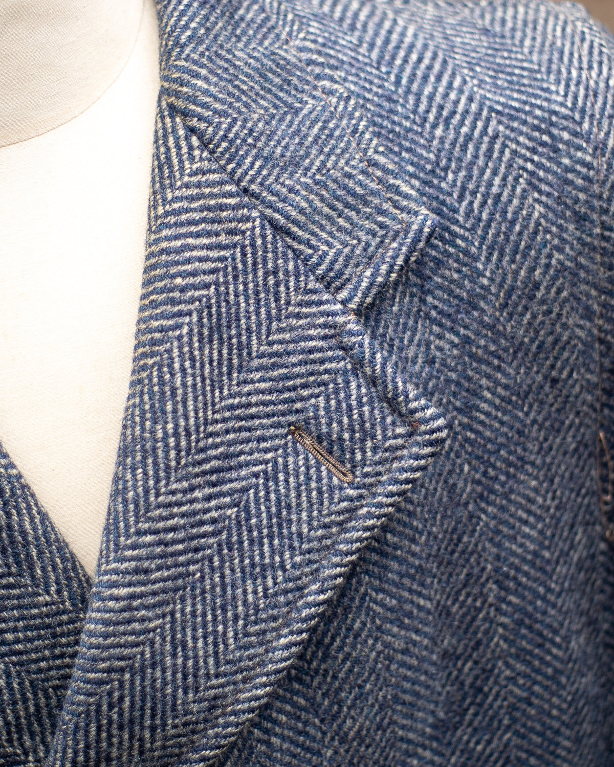 British 1930s Belt Back Overcoat By Montague Burton Laird