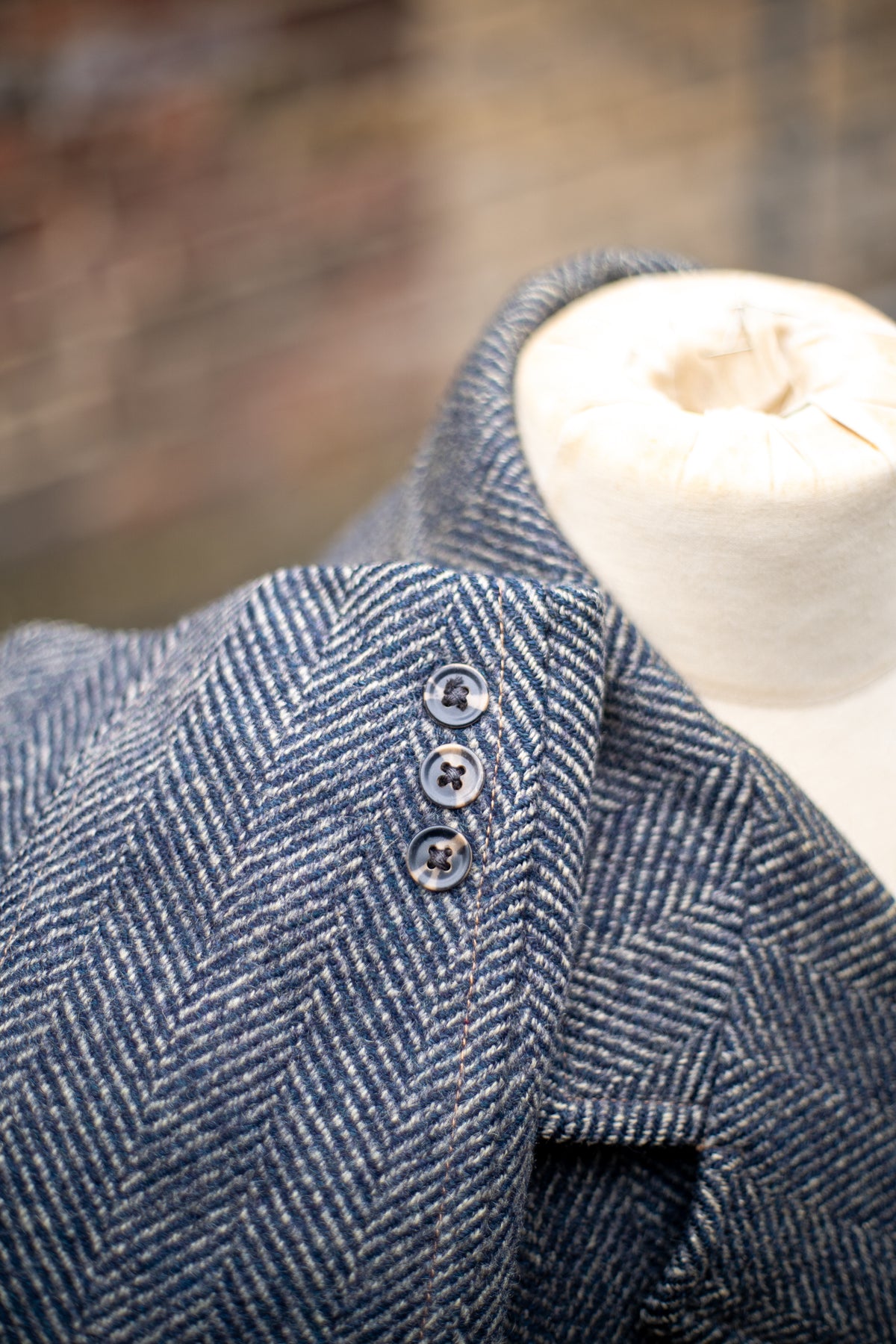 British 1930s Belt Back Overcoat By Montague Burton Laird