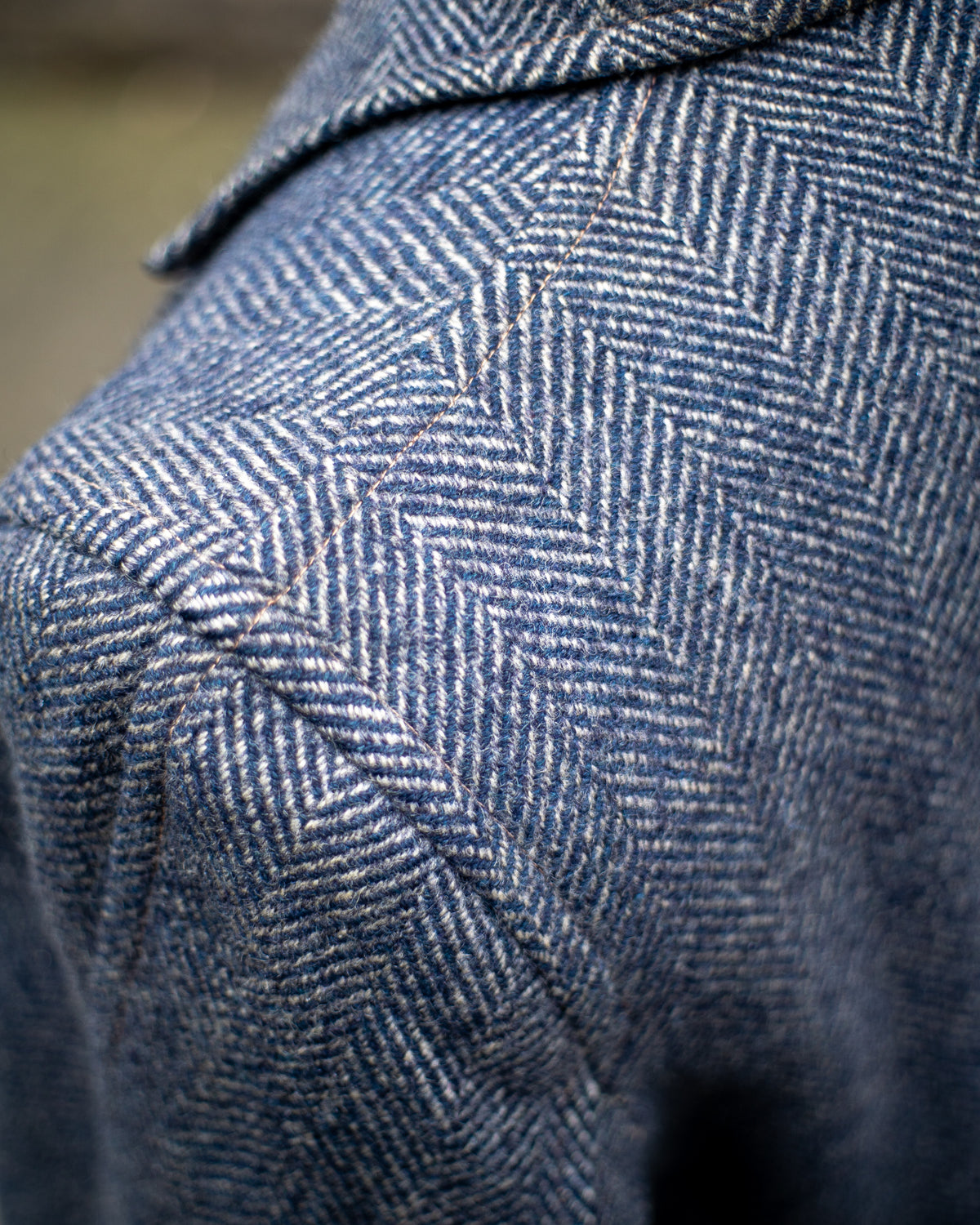 British 1930s Belt Back Overcoat By Montague Burton Laird