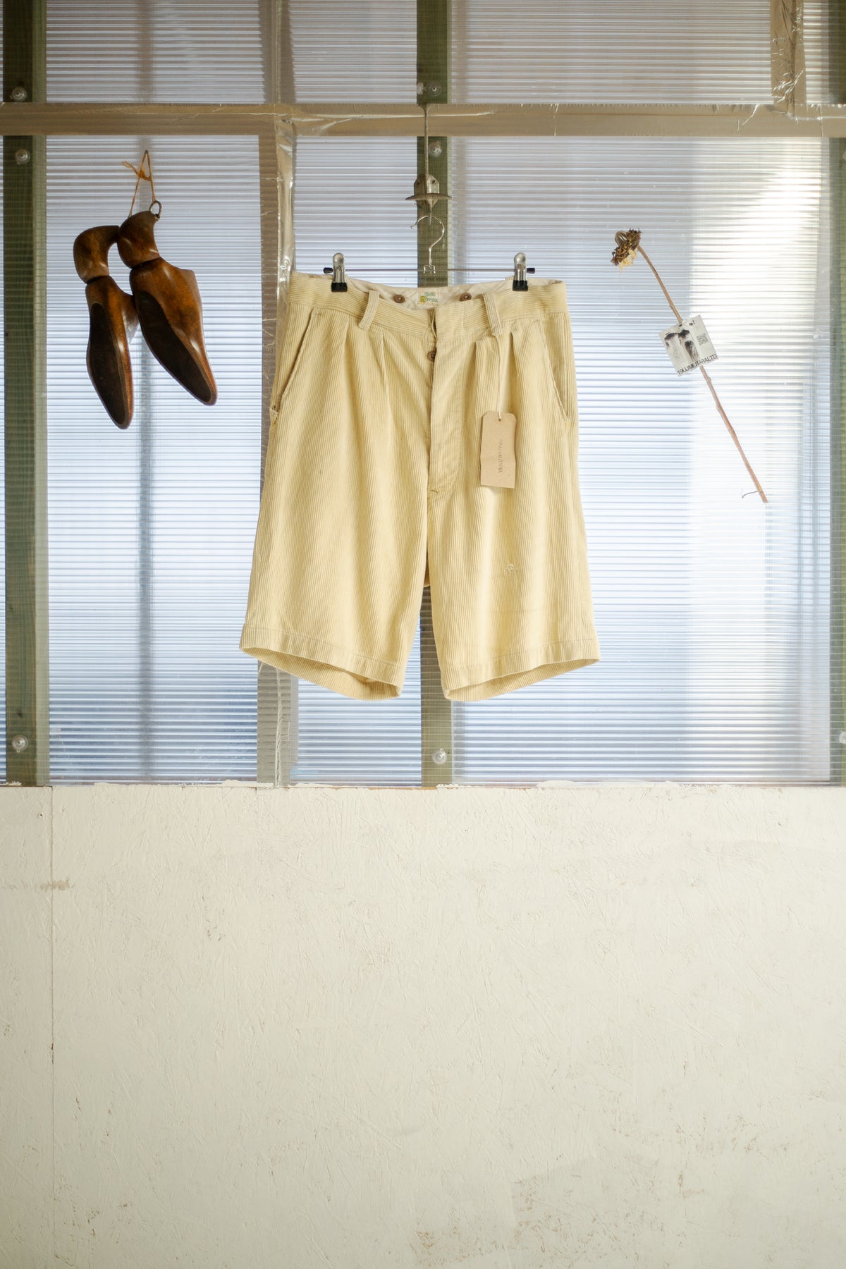 British 1940s Sportswear Cord Shorts By Bukta