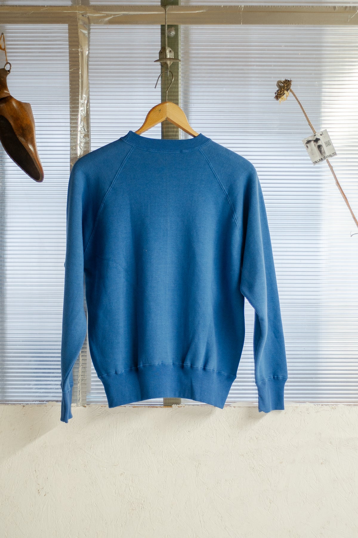 British University 1970s Raglan Sleeve Sweat Crewneck