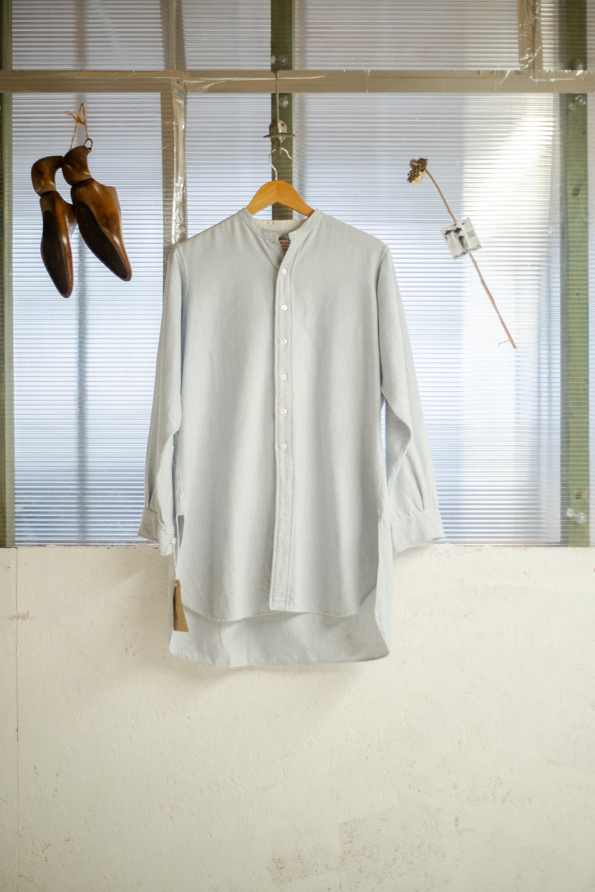 British 1940s Wool Workwear Shirt