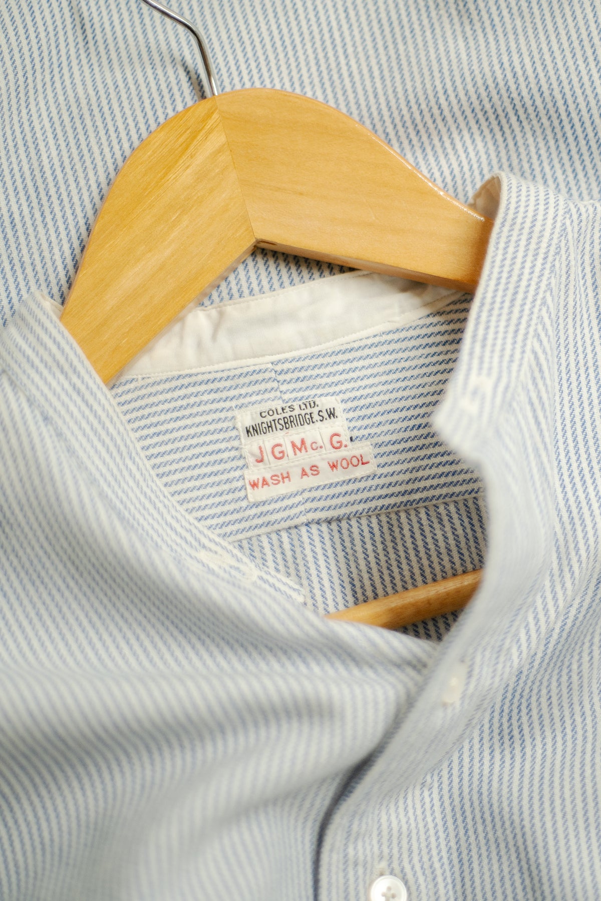 British 1940s Wool Workwear Shirt