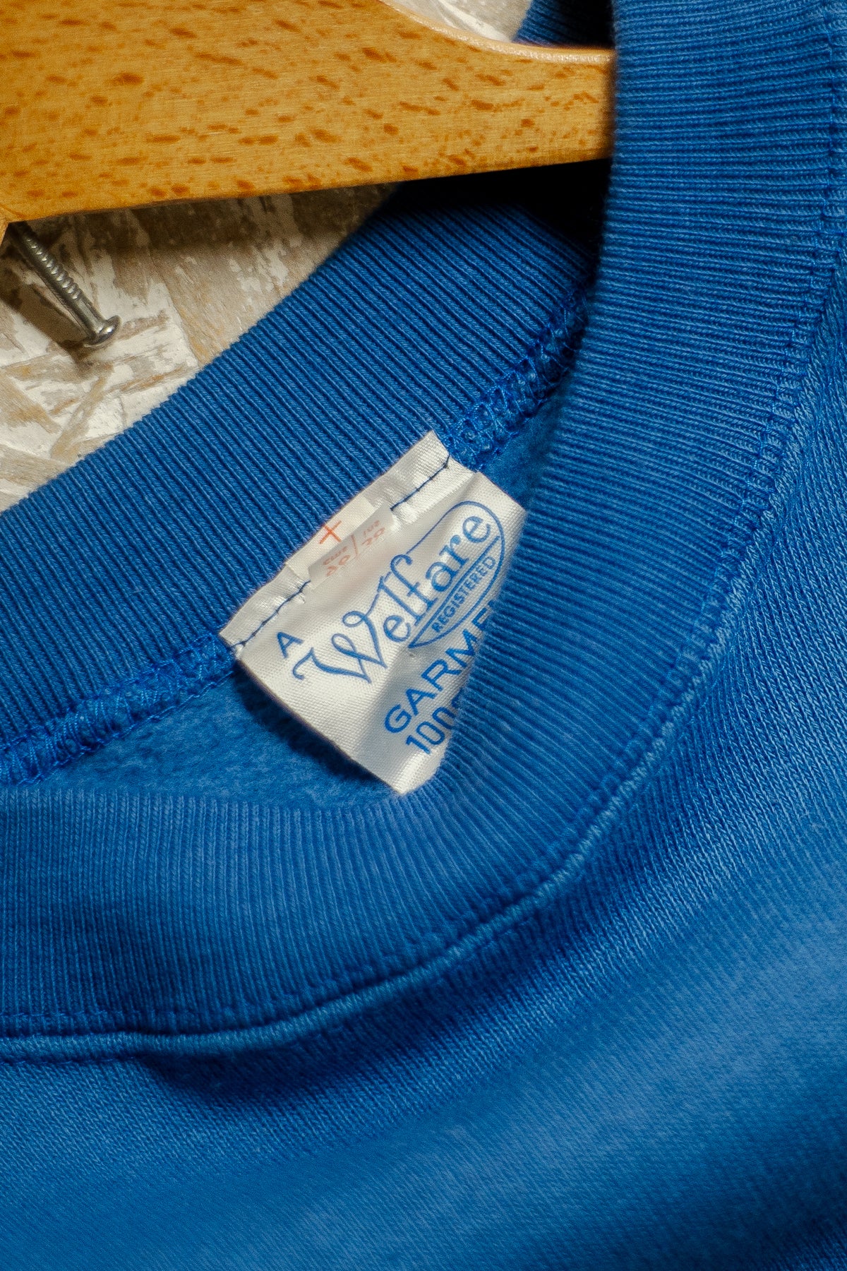 British University 1970s Raglan Sleeve Sweat Crewneck