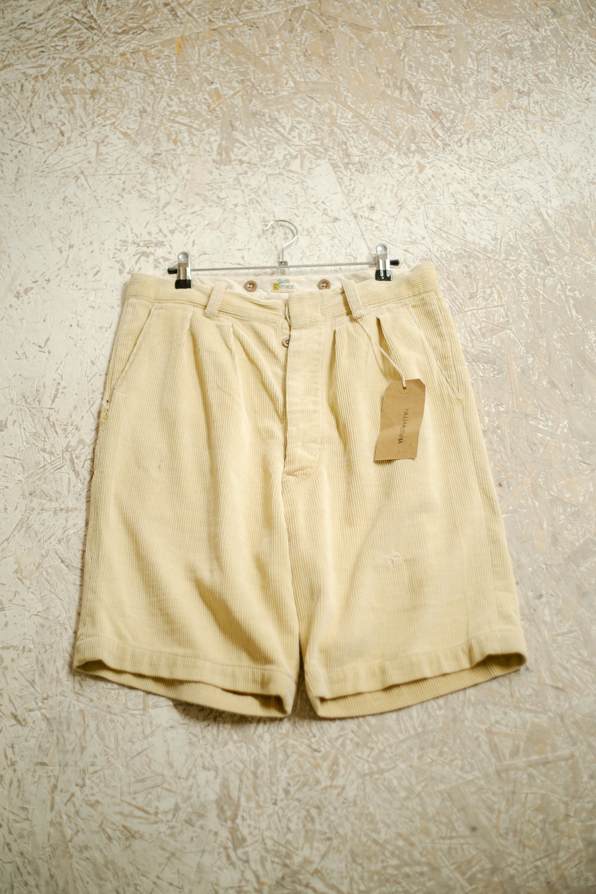 British 1940s Sportswear Cord Shorts By Bukta