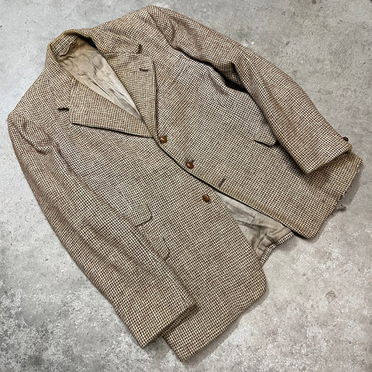 British 1940s Harris Tweed Jacket