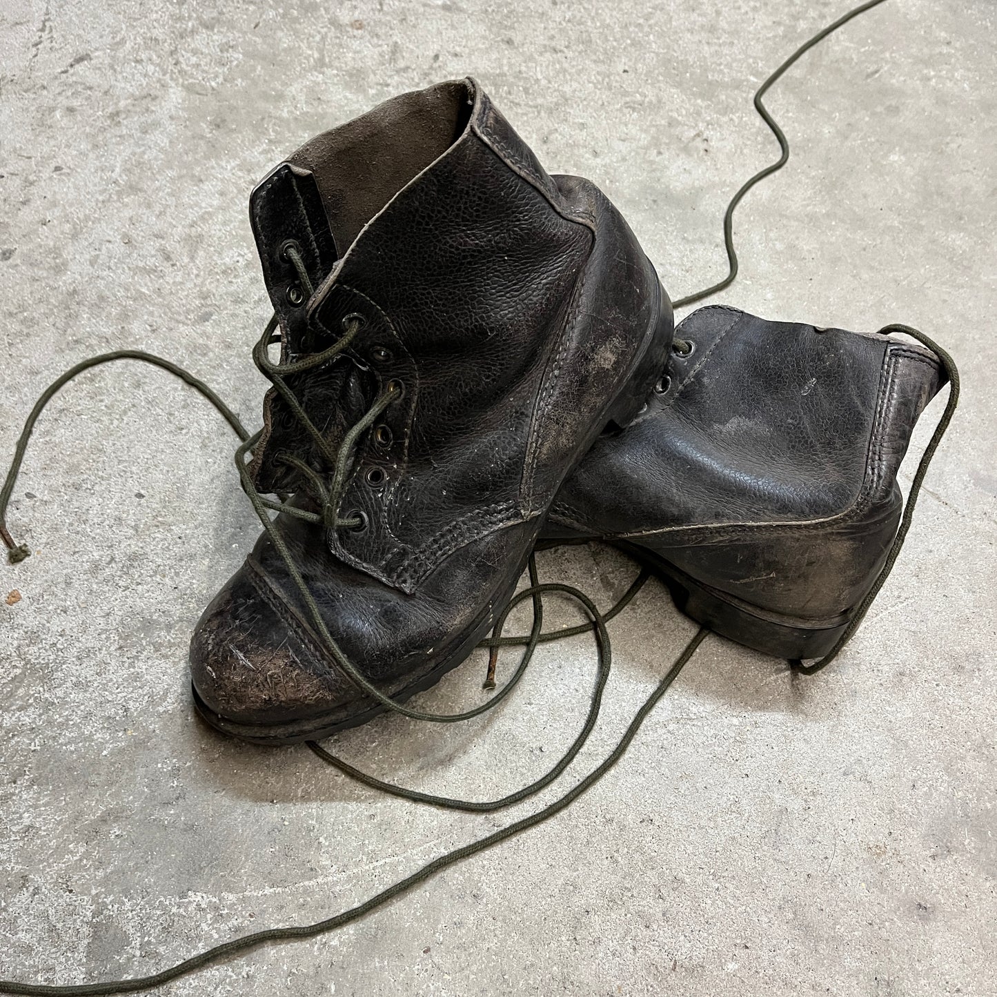 1980s 1990s British Army Boots