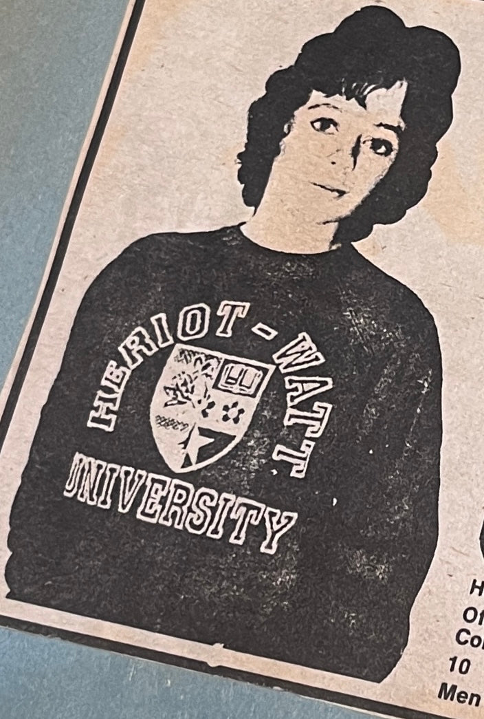 Deadstock 1970s Made In England University Sweater