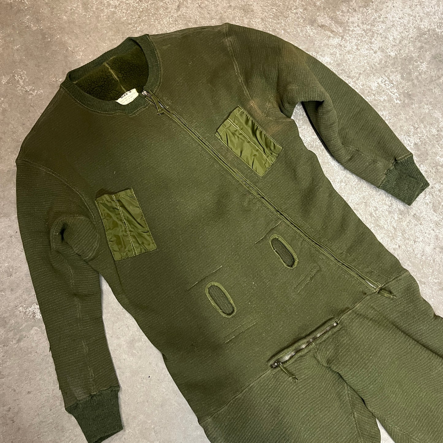 Dated 1974 Thermal Flying Suit Fleece Liner