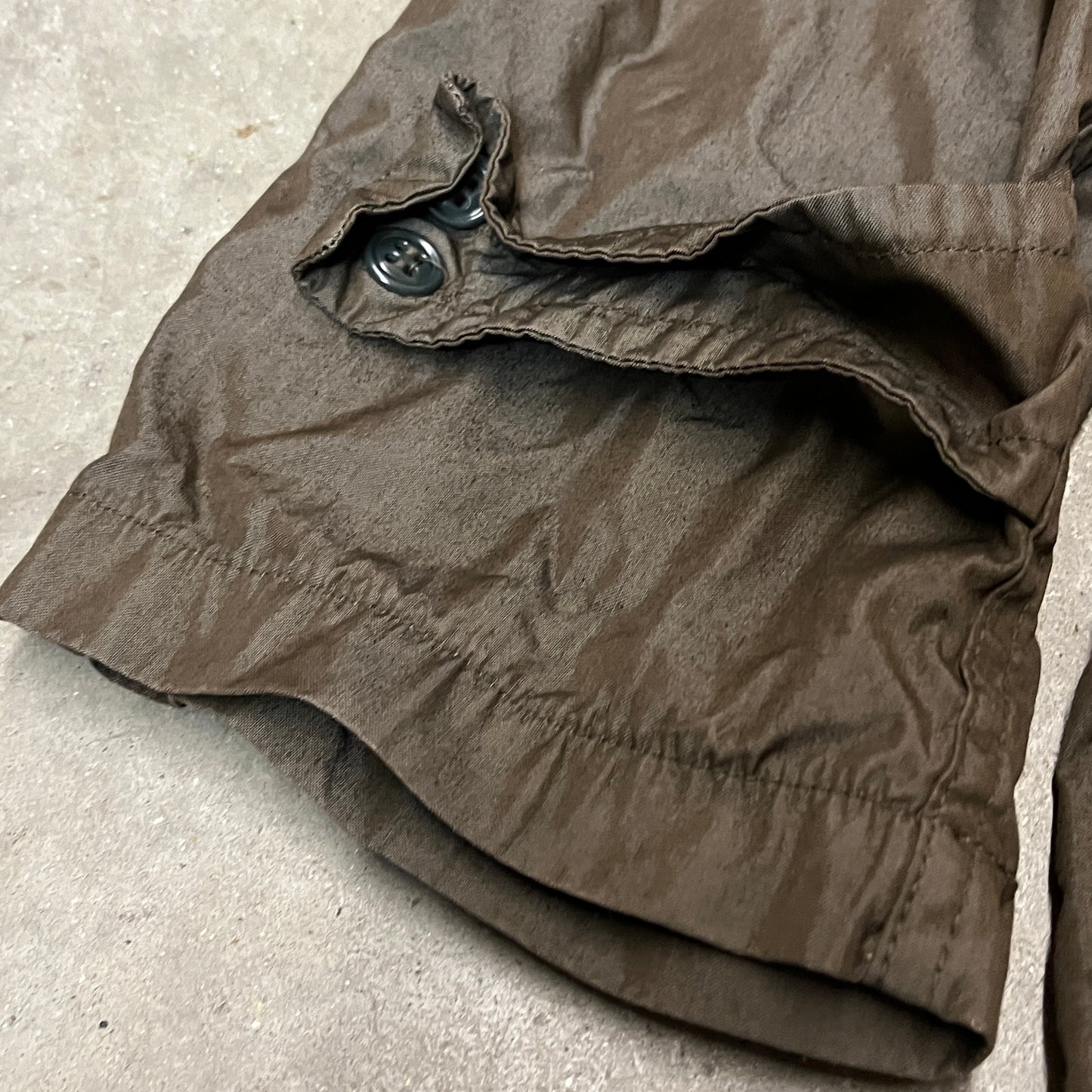 Brown Overdyed US Army Rain Coat