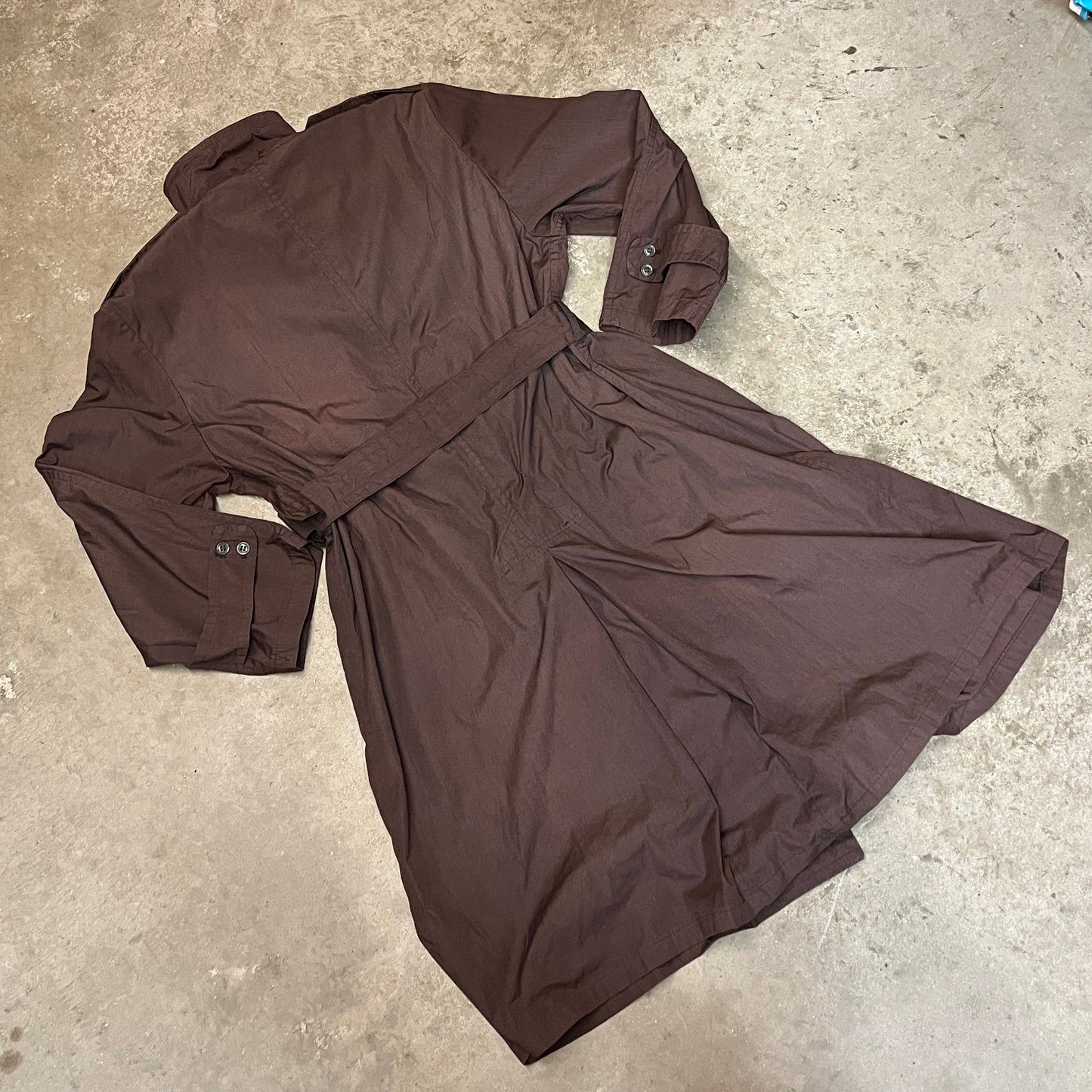 Dirty Aubergine Overdyed US Army Rain Coat