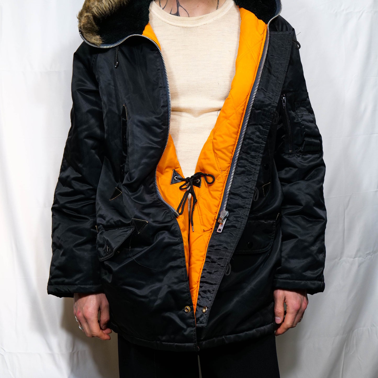 British 1970s Snorkel Parka