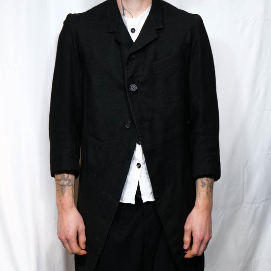 European Victorian Cropped Sleeve Tailcoat