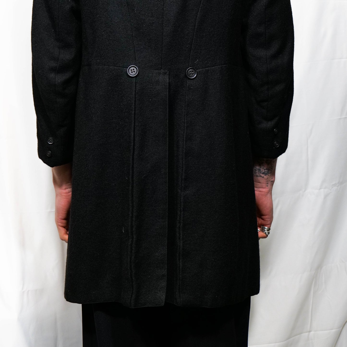 European Victorian Cropped Sleeve Tailcoat