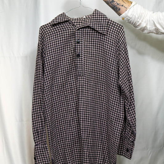 1950s Textured Cotton Shirt