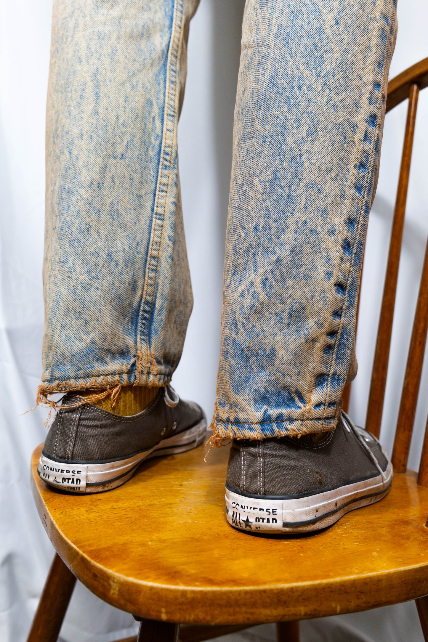 Dirty Overdye 1980s Levis Stonewash 501 Denim