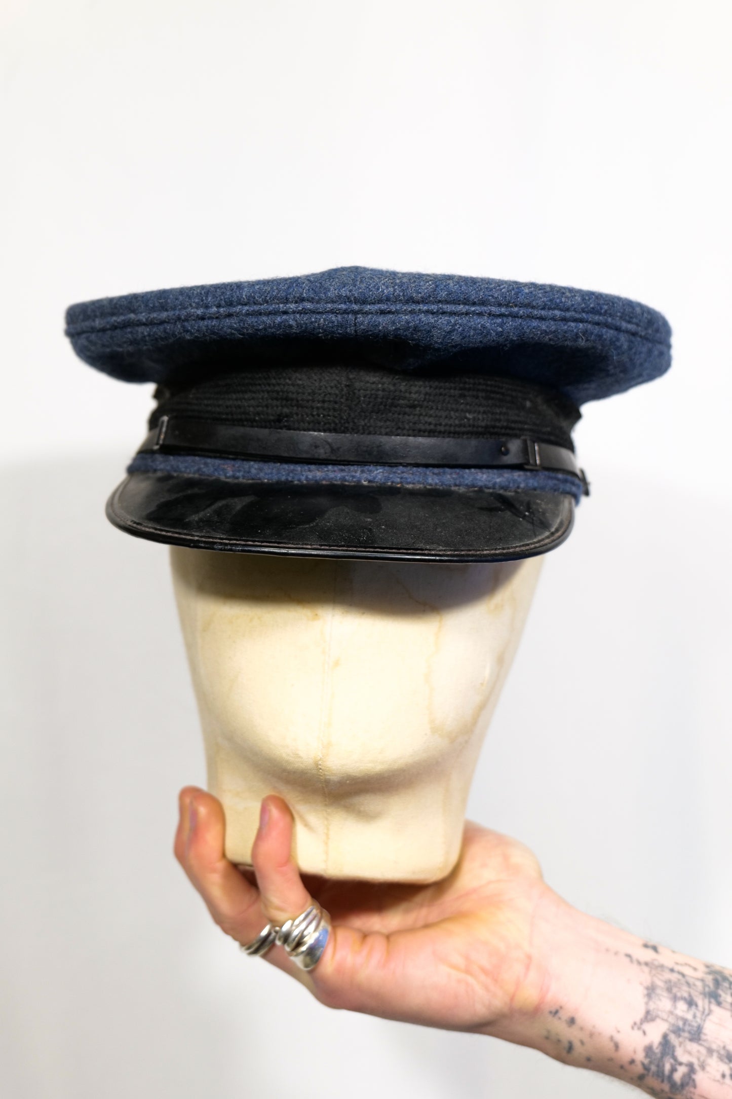 Post WW2 RAF Peaked Woolen Cap