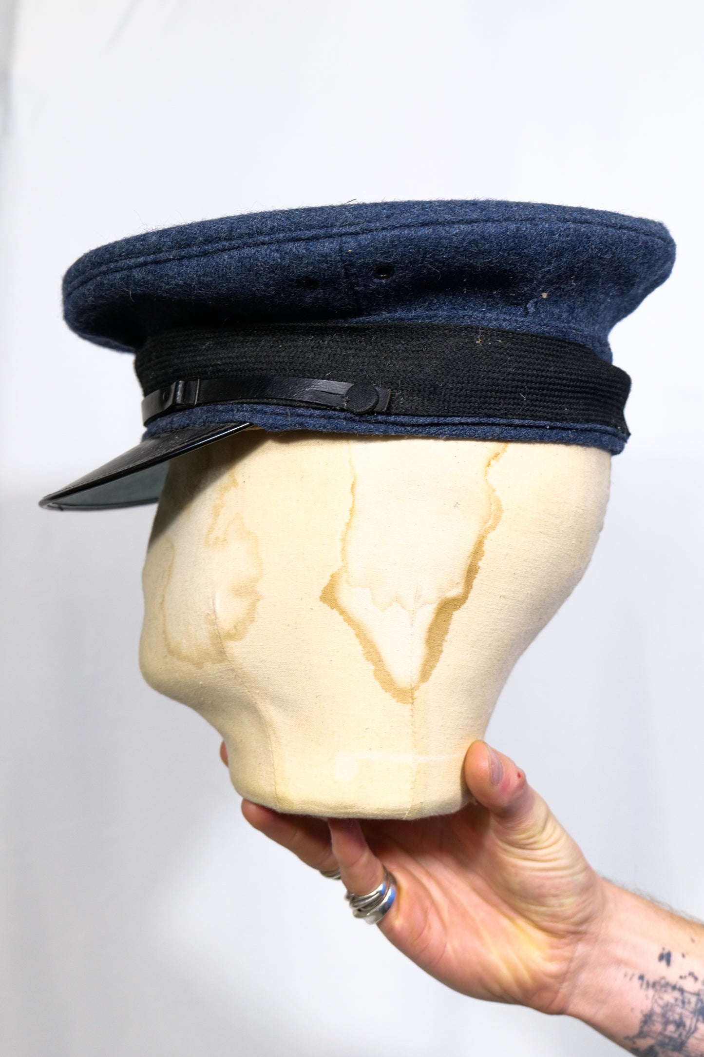 Post WW2 RAF Peaked Woolen Cap