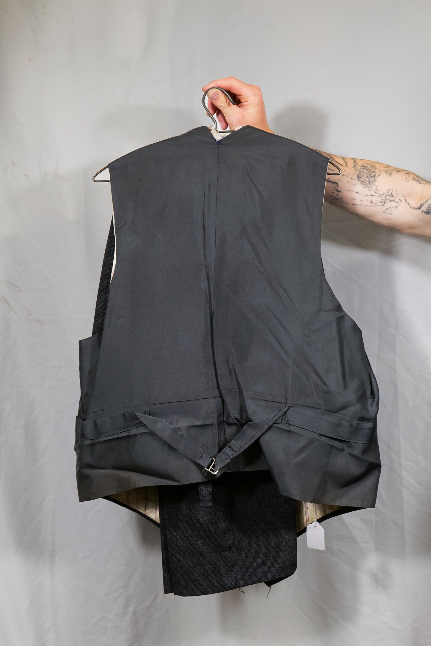 British Bespoke Tailor Made 1980s Does 1940s Barathea Suit By John Morgan & Co Tailors