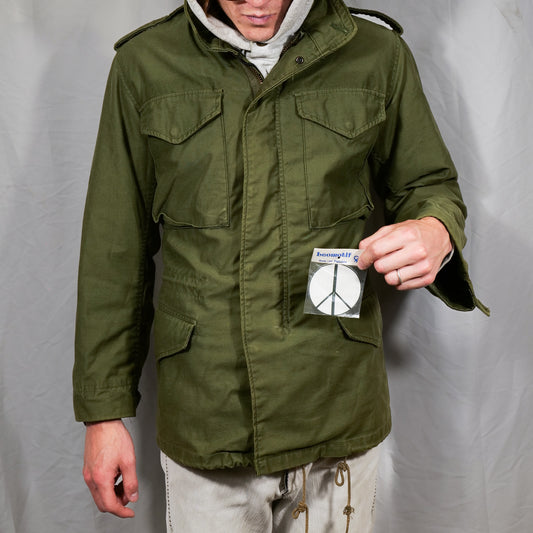 US Army M65 Field Jacket With Double Scovill Zippers