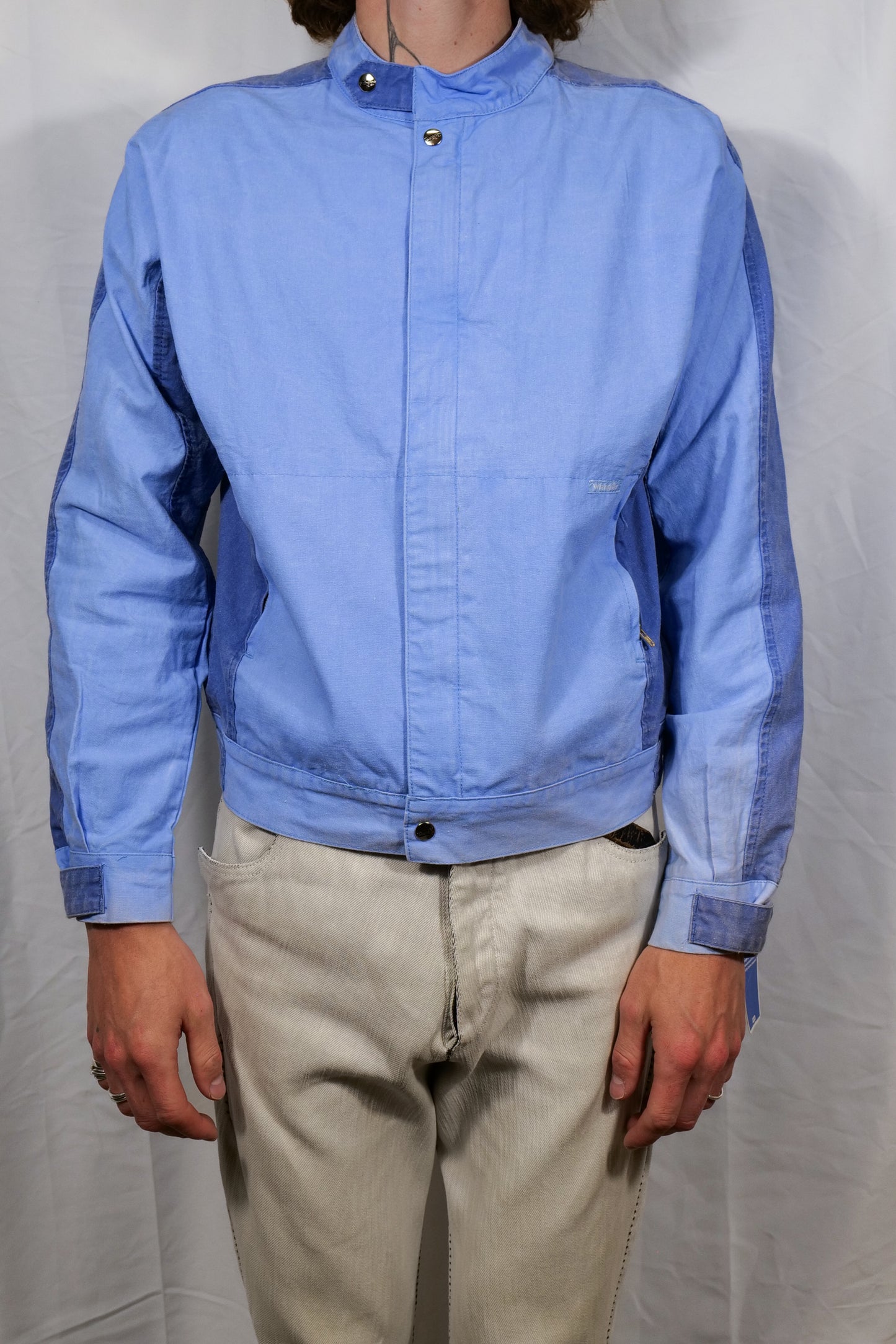 Deadstock 1980s Wrangler Racing Jacket Made In Hong Kong