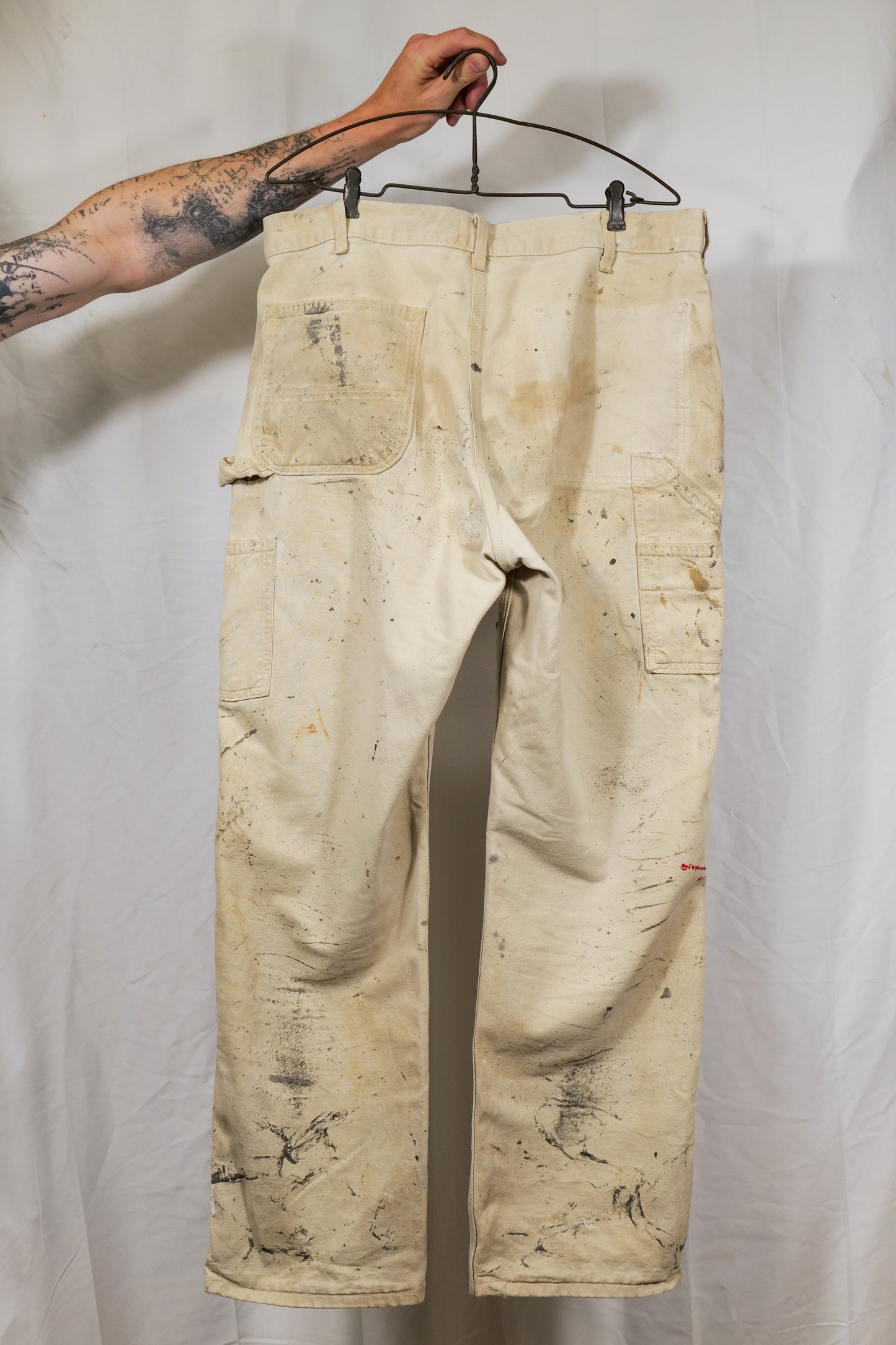 Thrashed Carhartt Carpenter Cut Painters Pants