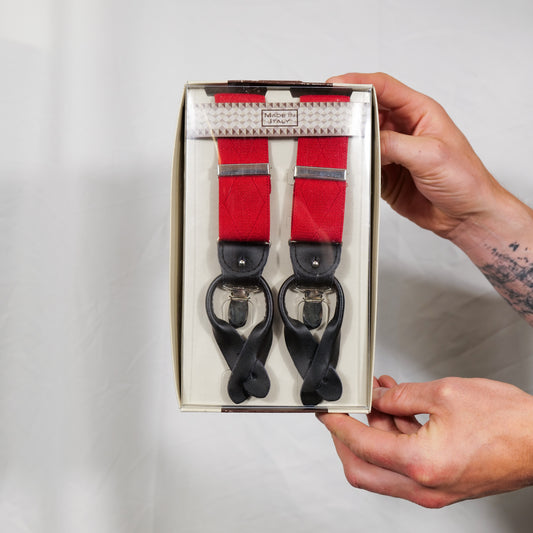 Made In  Italy 1990s Suspenders