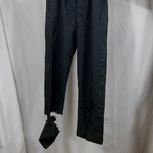 Thrashed Costume Distressed 1950s Trousers