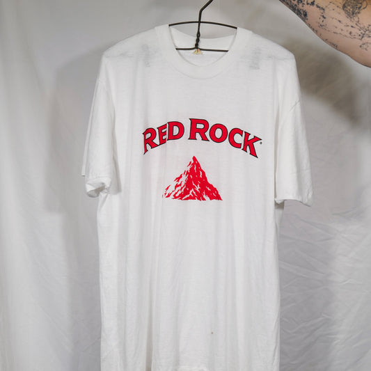 1990s Made In USA Single Stitch Red Rock Tourist T Shirt By Screen Stars