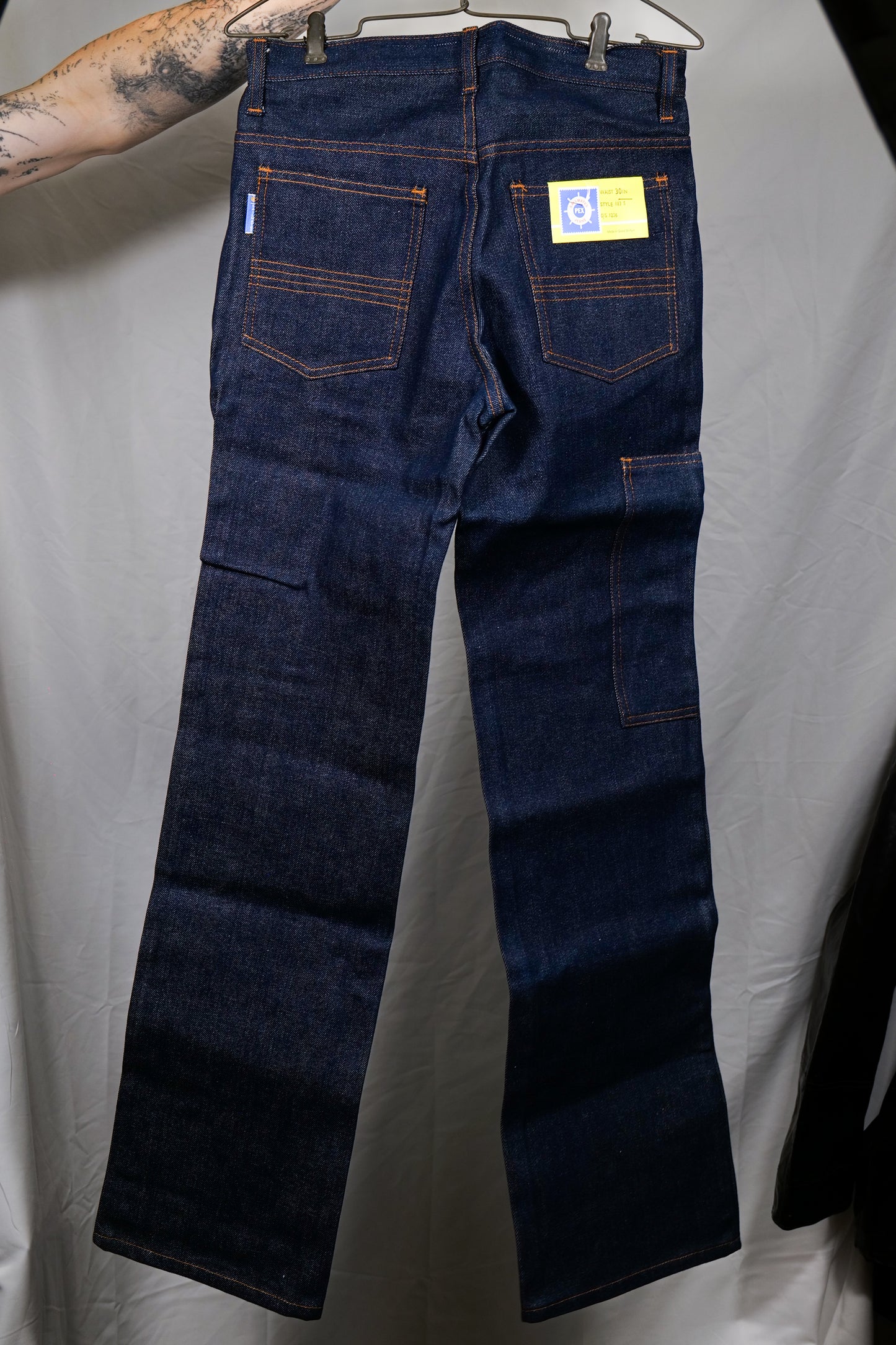 Deadstock 1960s British Made Denim Jeans By Pexwear