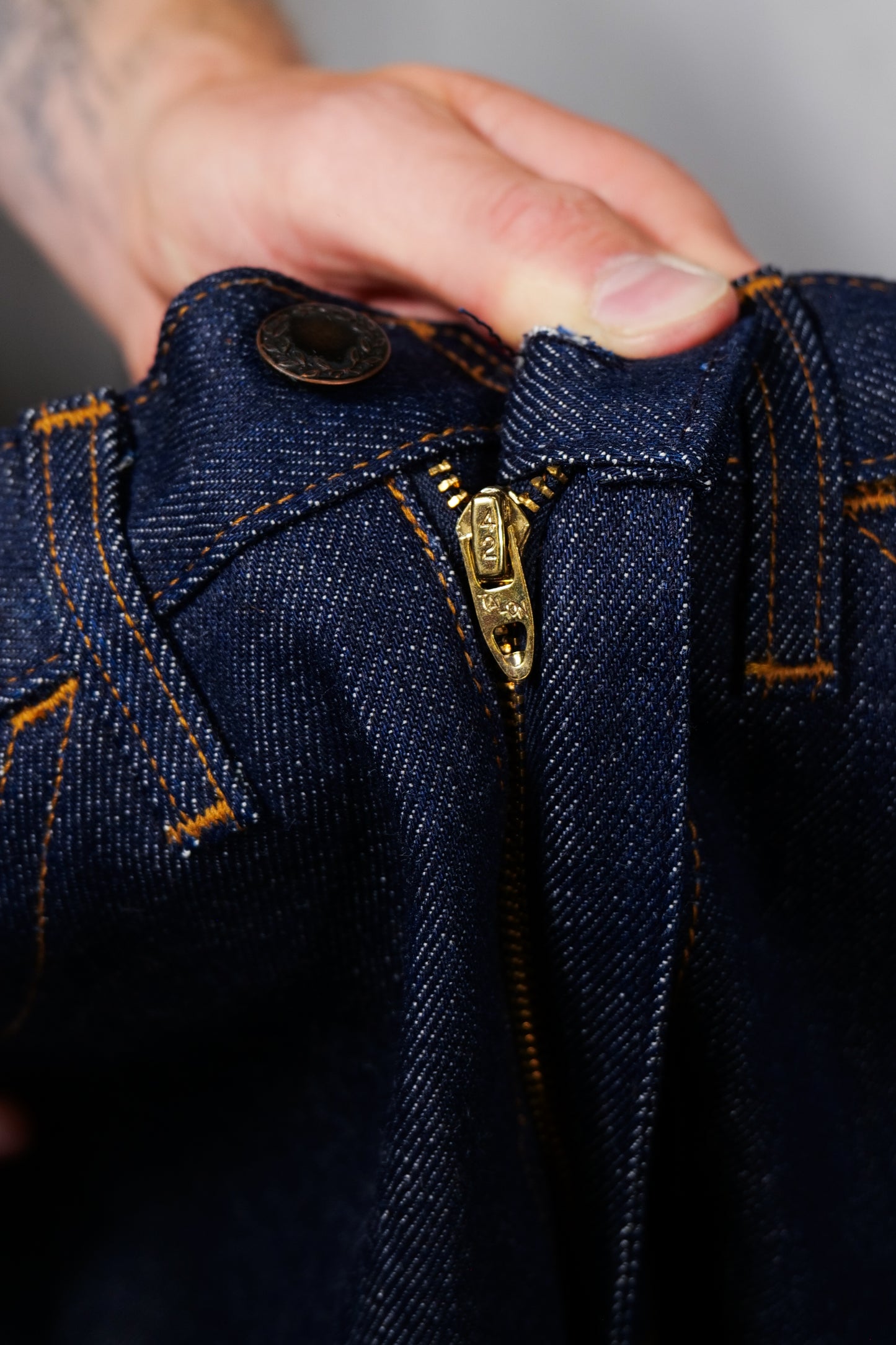 Deadstock 1960s British Made Denim Jeans By Pexwear