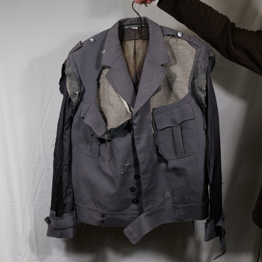 Thrashed & Distressed Army Battledress Blouse