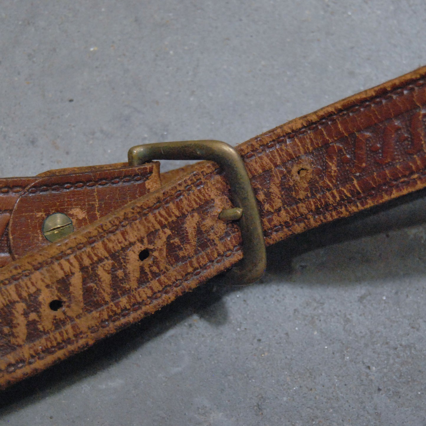 Vintage Textured Belt