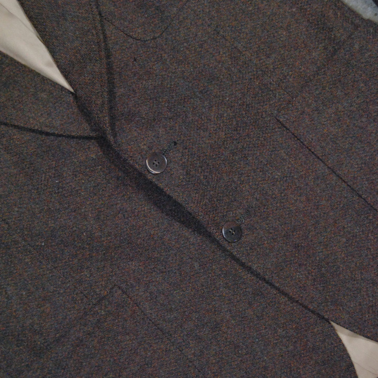 1970s Does 1930s Belt Back Patch Pocket Blazer