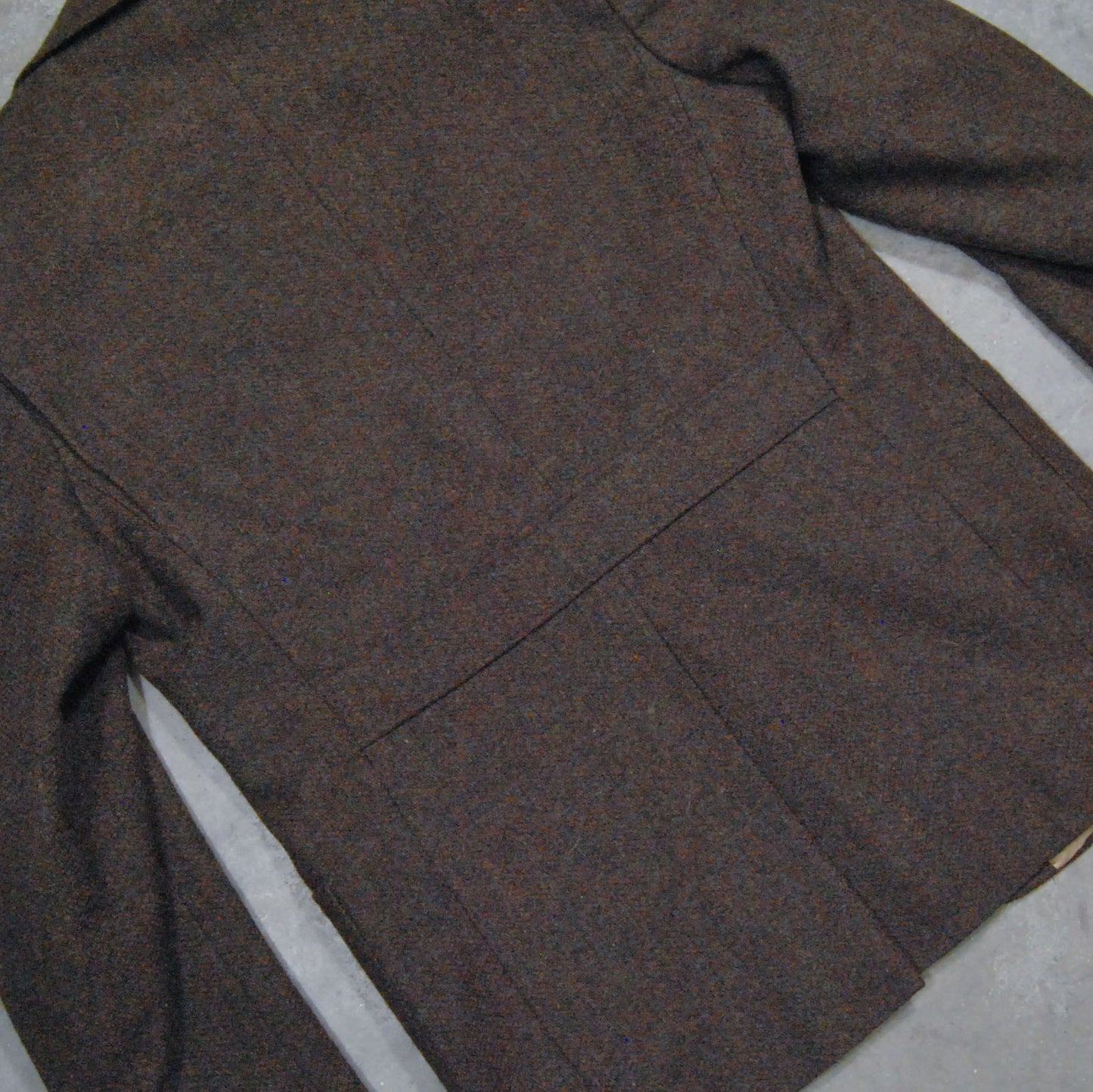 1970s Does 1930s Belt Back Patch Pocket Blazer