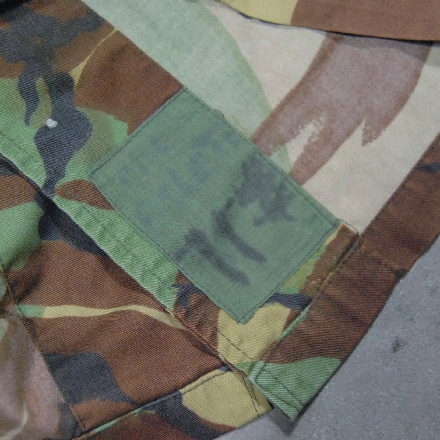 British Army 1970s 1980s Camo Jacket