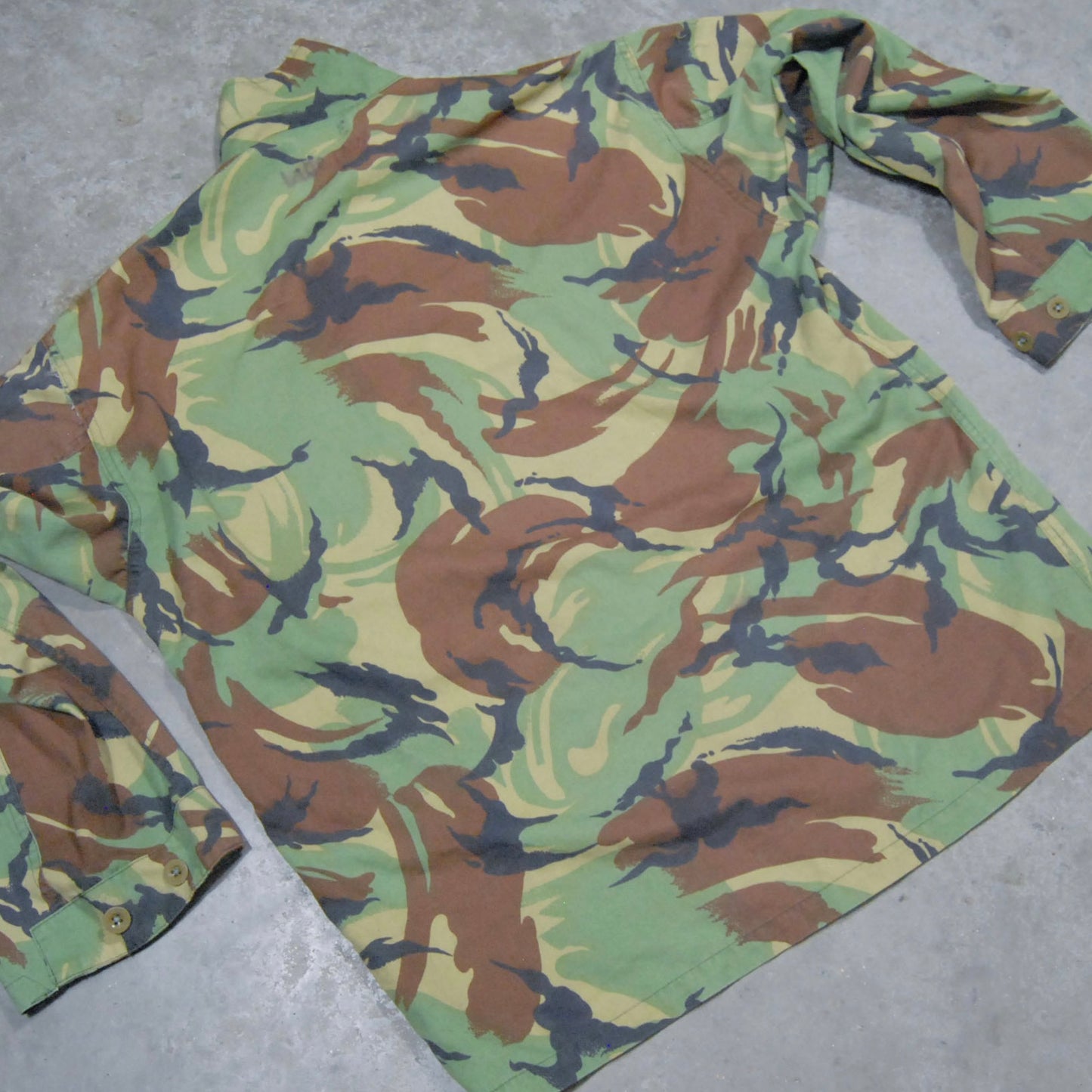 British Army 1970s 1980s Camo Jacket