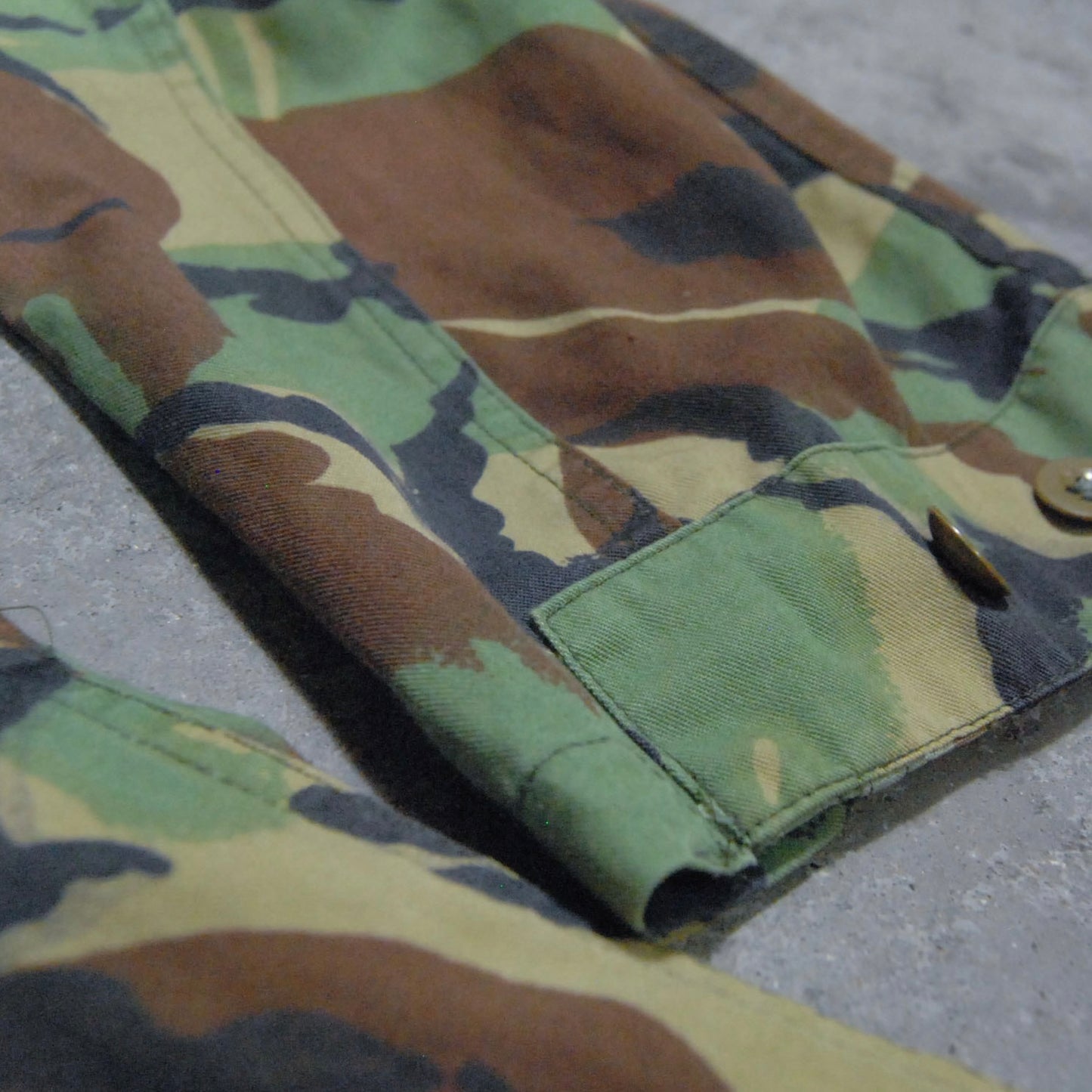 British Army 1970s 1980s Camo Jacket